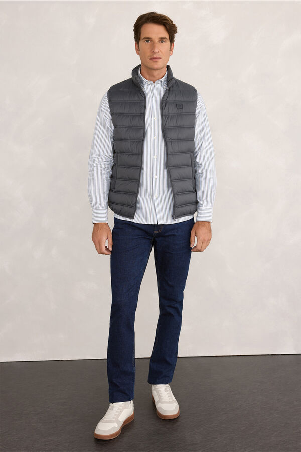 Pedro del Hierro Colete PDH Cinzento oscuro