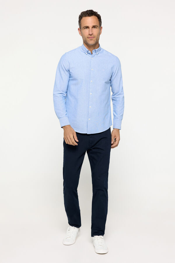 Milano Calças com 5 bolsos Marinho