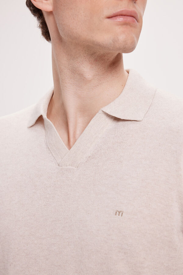 Milano Polo gola V Bege