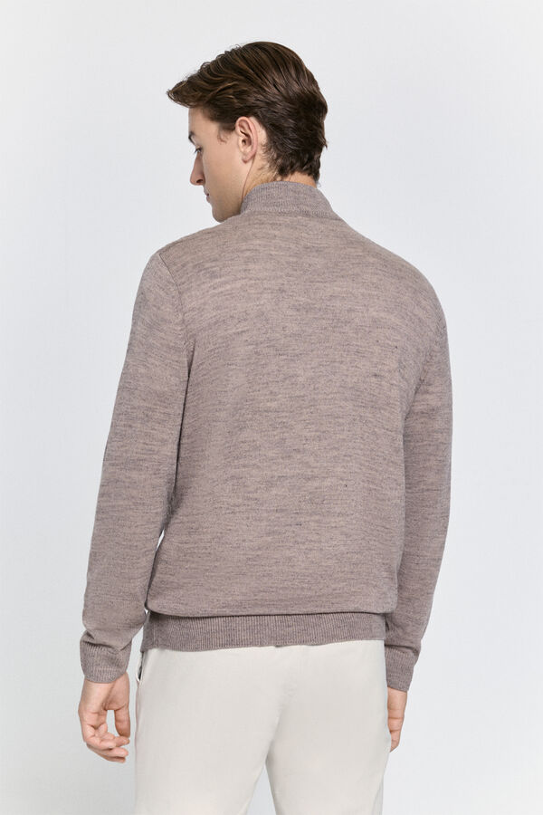 Milano Jersey semicisne Beige/Camel