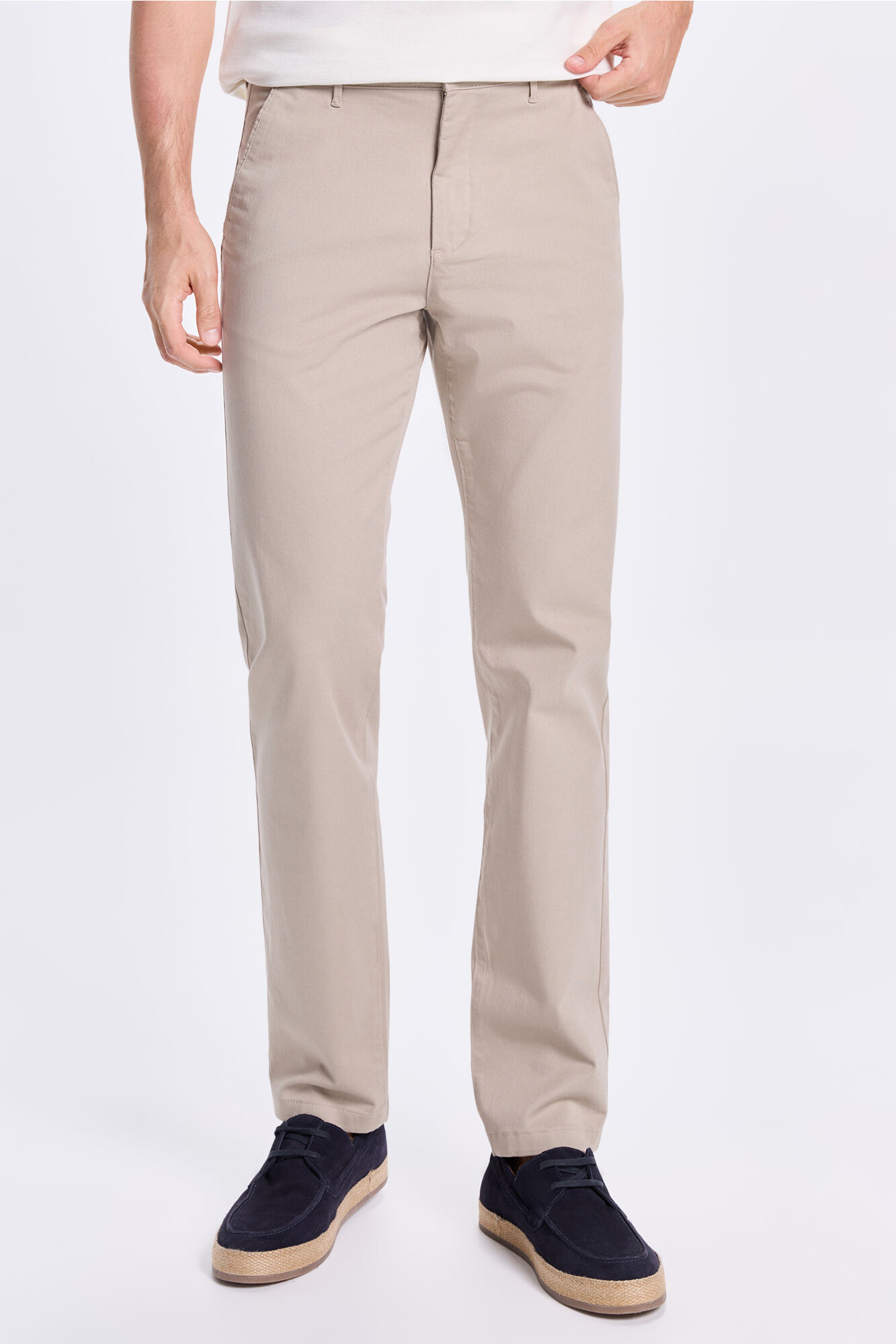 Milano Pantal&oacute;n Chino Liso Slim
