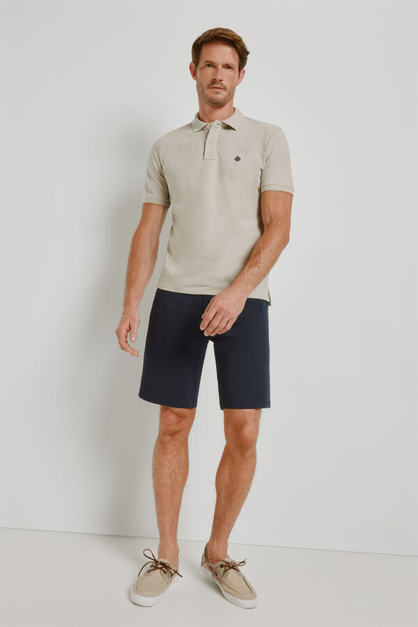 Springfield Polo manga curta Areia