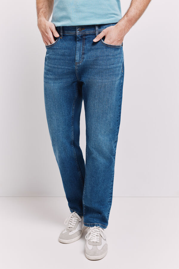 Pedro del Hierro Pantal&oacute;n vaquero slim fit Azul