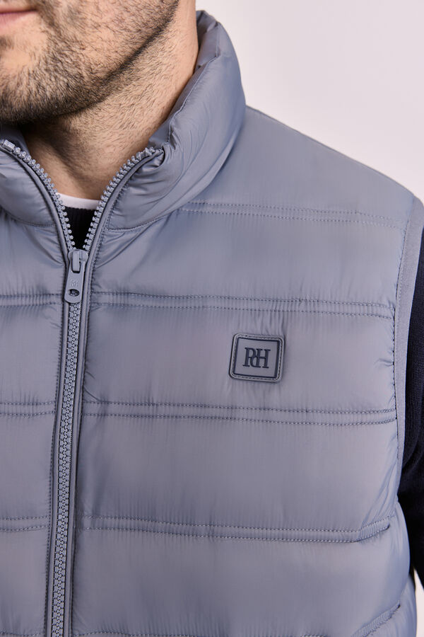 Pedro del Hierro Colete acolchoado ultralight Cinza medio