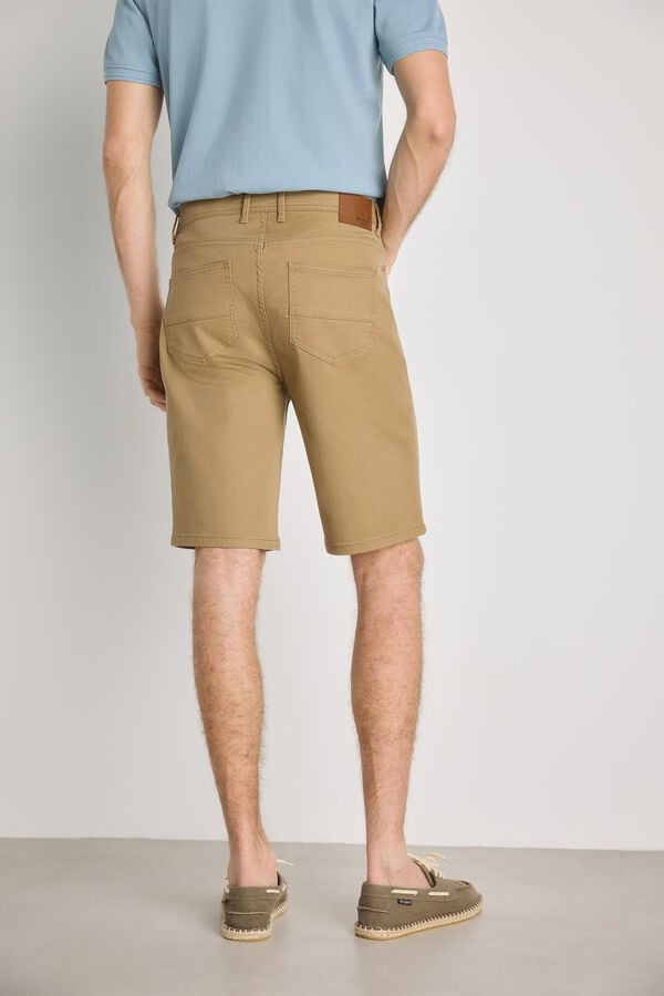 Springfield Bermuda cinco bolsillos Beige/Claro