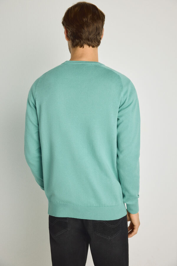 Springfield Camisola gola caixa Verde