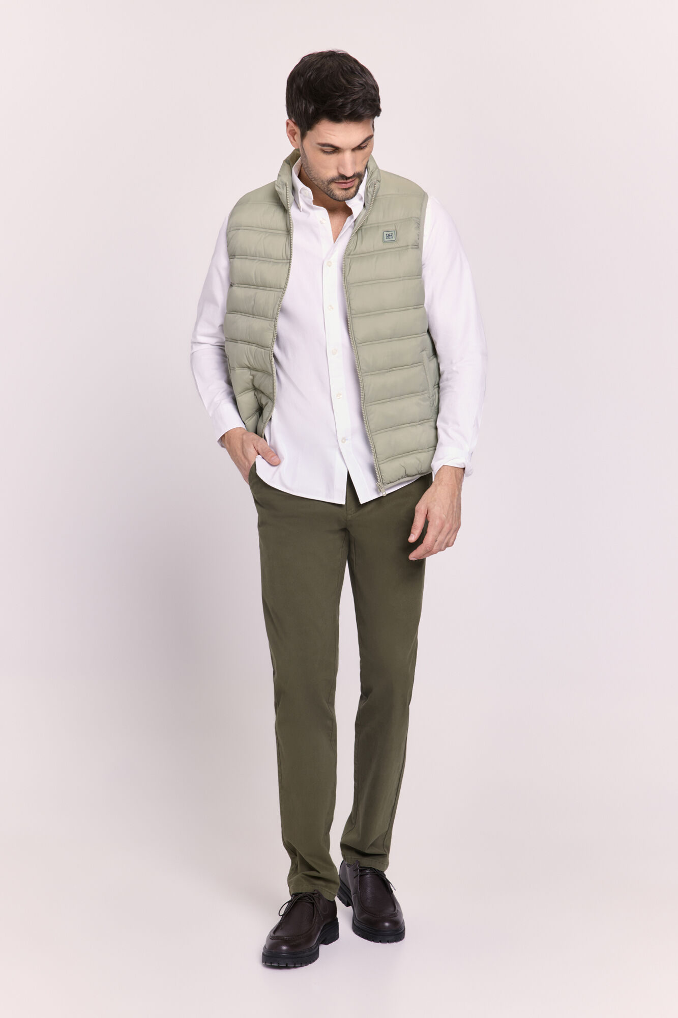 Pedro del Hierro Camisa sarja relaxed fit