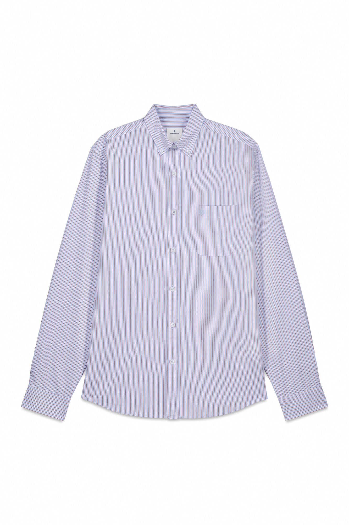 Springfield Camisa rayas manga larga