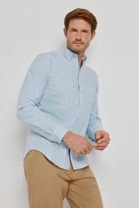 Springfield Camisa de riscas de manga comprida