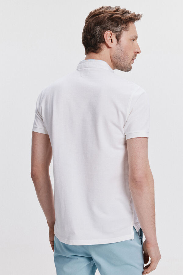 Milano Polo Cuello Mao Milano Blanco