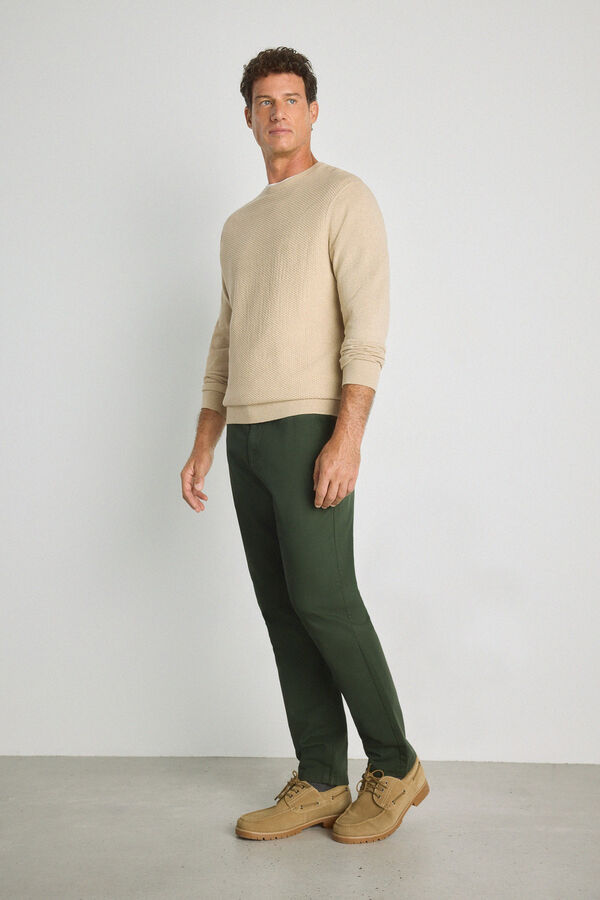 Milano Cal&ccedil;as chino regular fit Azul