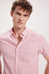 Milano Camisa Slub Lisa Coral