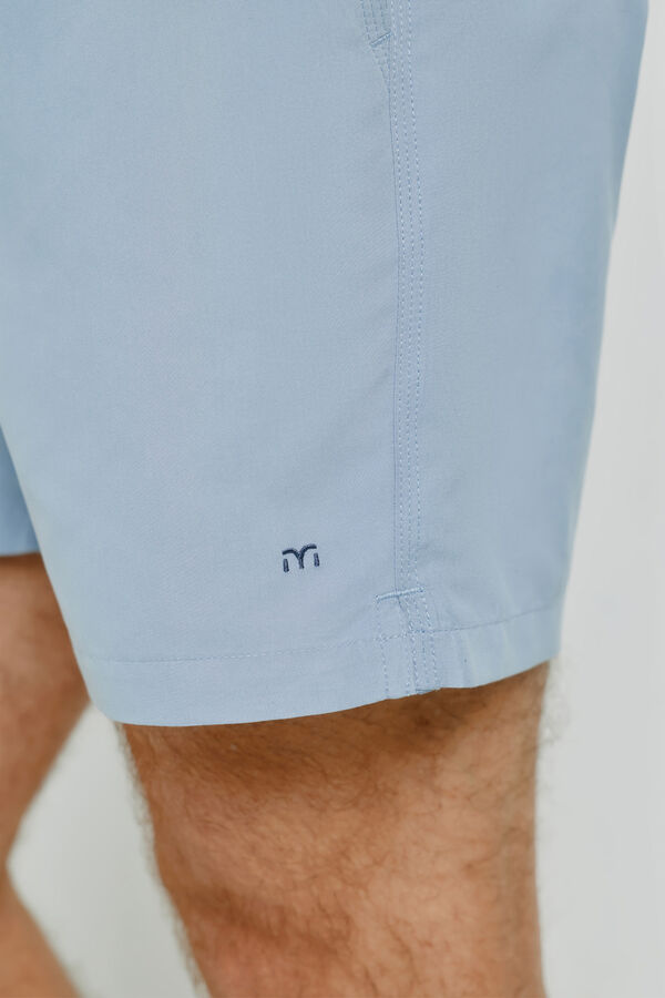 Milano Fato de banho liso Azul claro