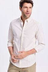 Milano Camisa Twill Lisa Branco