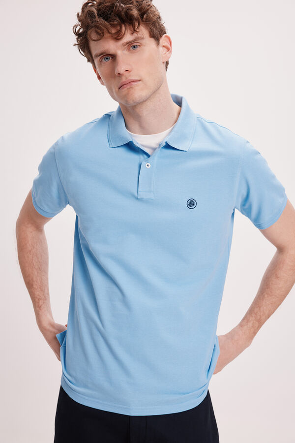 Springfield Polo B&aacute;sico SPF Azul