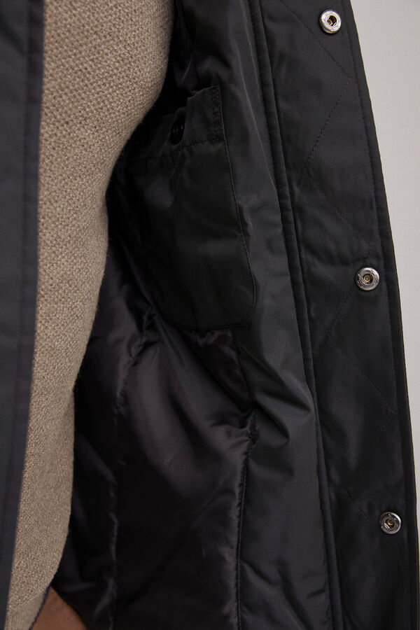 Fifty Outlet Chaqueta impermeable Negro
