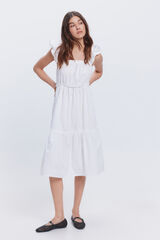 Milano Vestido estilo garçom Branco