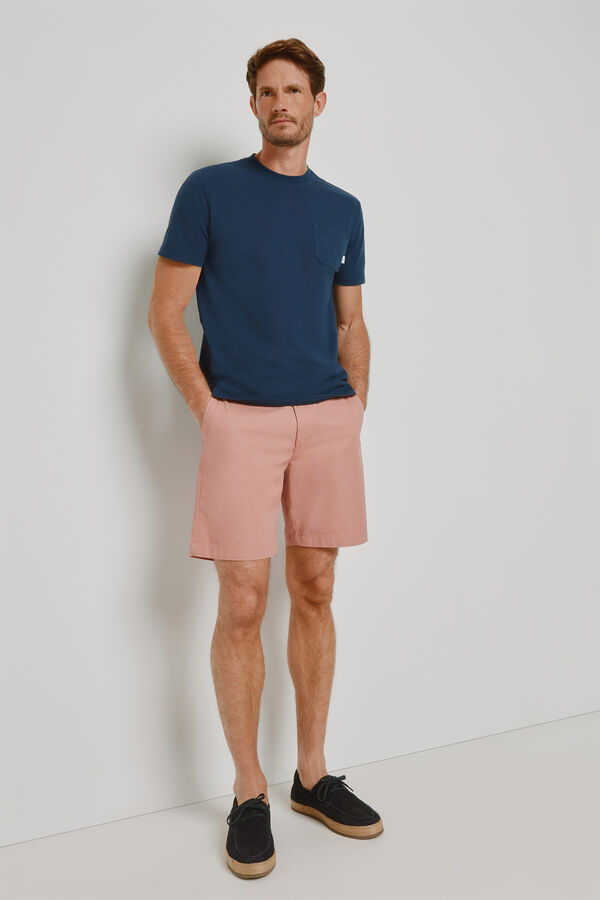 Milano Camiseta con bolsillo Navy