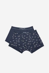 Milano Pack boxer liso y estampado Navy