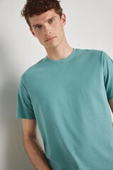 Milano T-shirt b&aacute;sica Azul