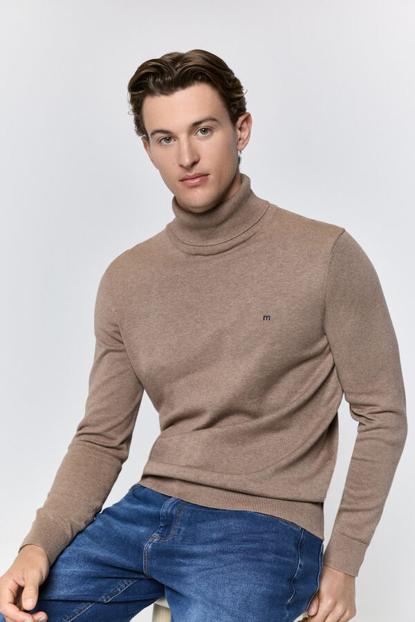 Milano Camisola de gola Camel