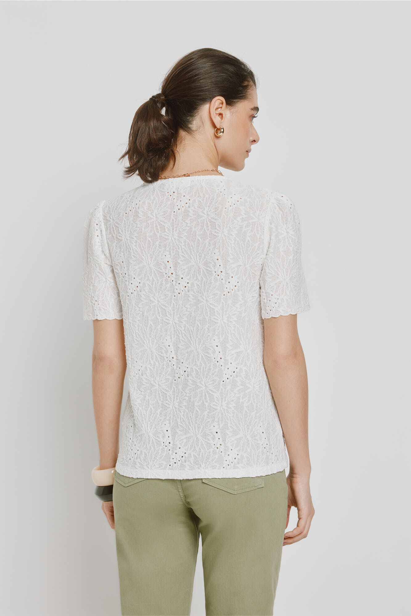 Milano T-shirt estampada de manga curta