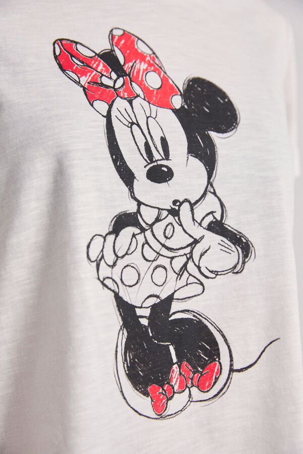 Fifty Outlet Camiseta Minnie Marfil