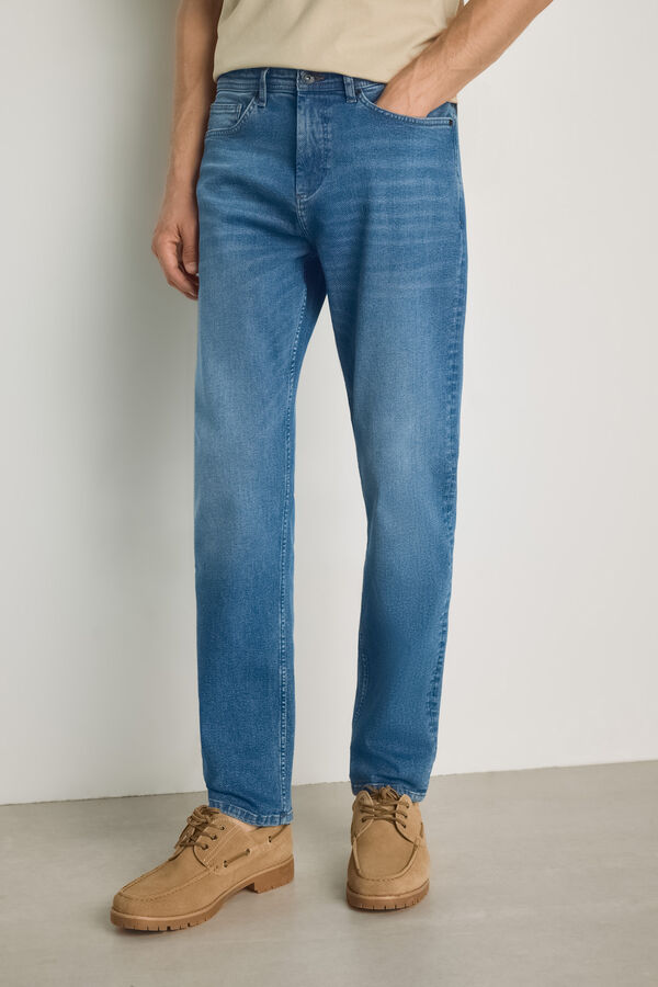 Springfield Pantal&oacute;n vaquero slim fit Azul