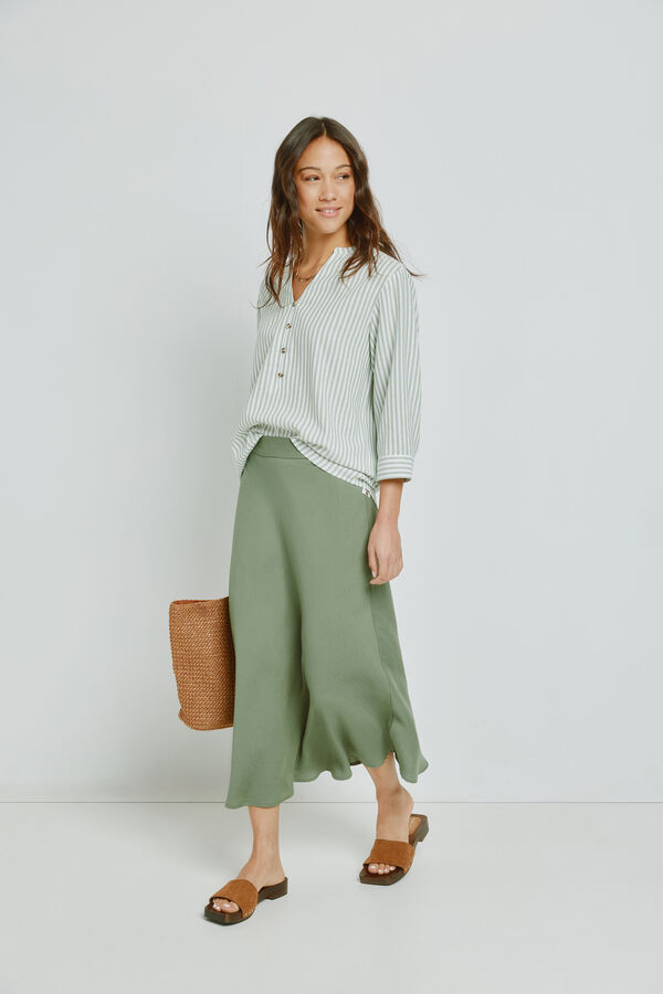 Milano Blusa rayas Verde
