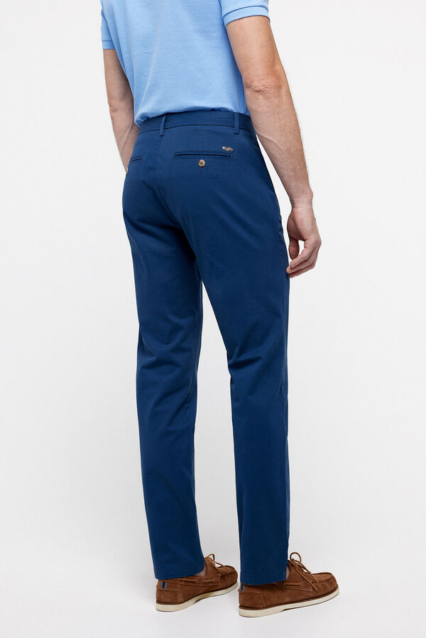 milano Chino Liso Vestir Navy