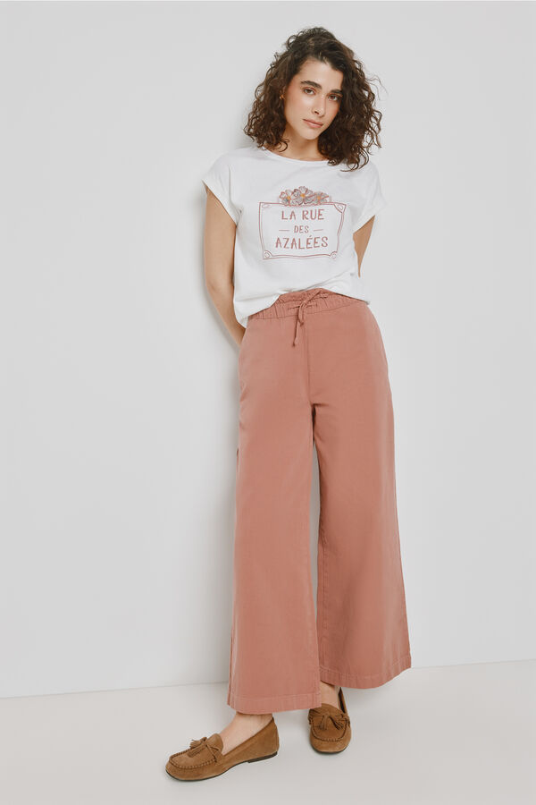 Milano Pantal&oacute;n ancho Vino