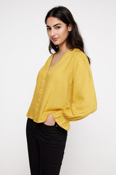 Fifty Outlet Blusa plumetti Ouro