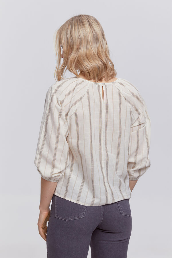 Milano Blusa bufante Azul