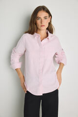Milano Camisa oxford Rosa