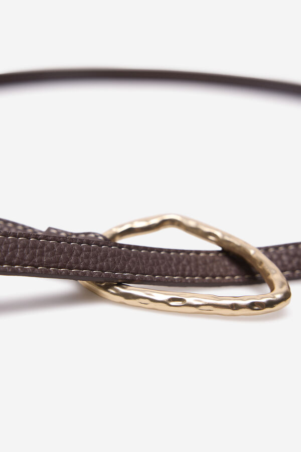 Milano Cintur&oacute;n anudado Beige