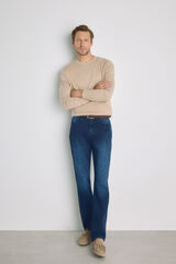 Milano Pantal&oacute;n vaquero fit recto Azul Oscuro