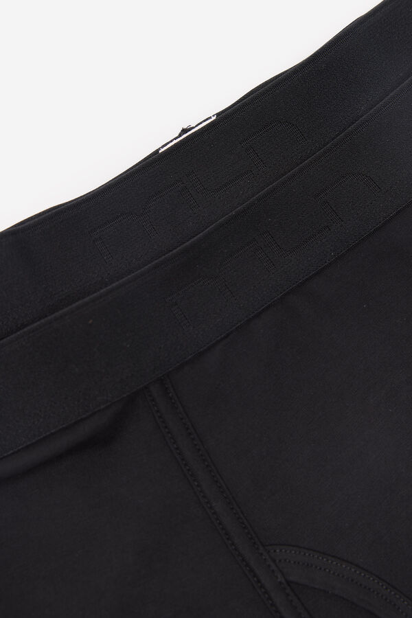 Milano Boxer b&aacute;sico negro Negro