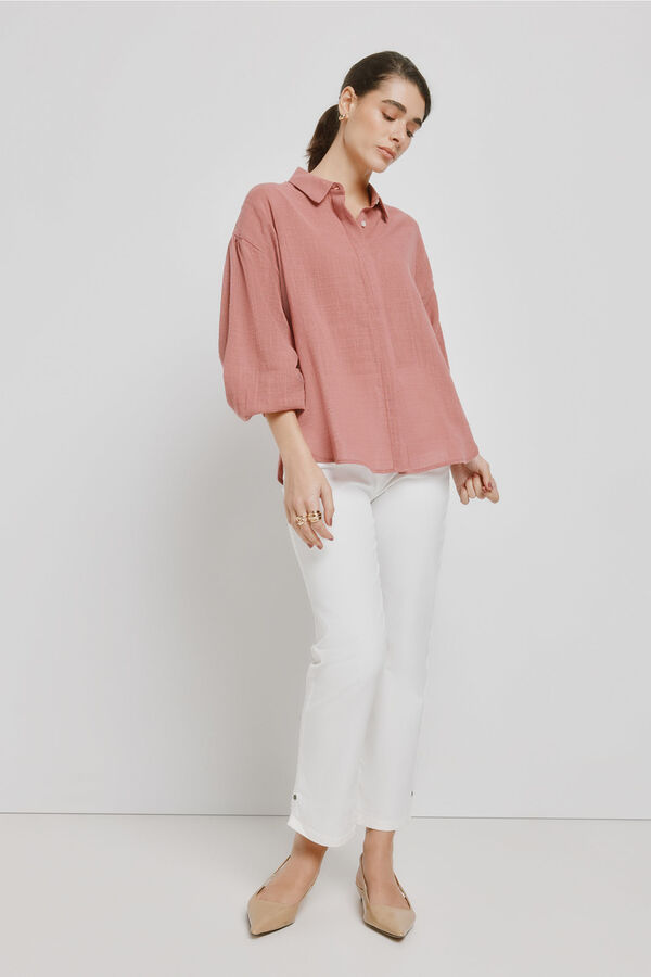 Milano Blusa lisa Rosa