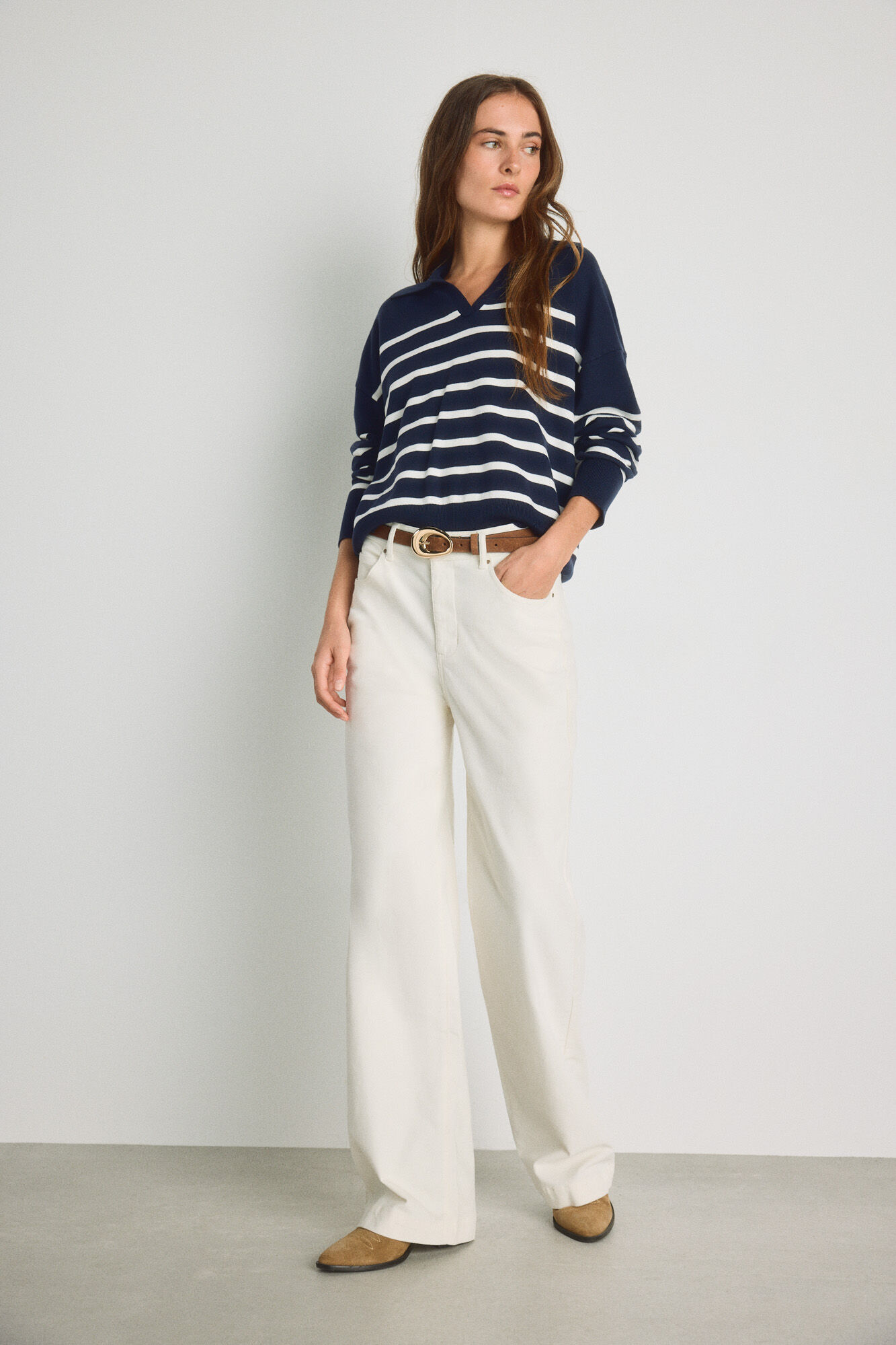 Milano Camisola gola polo