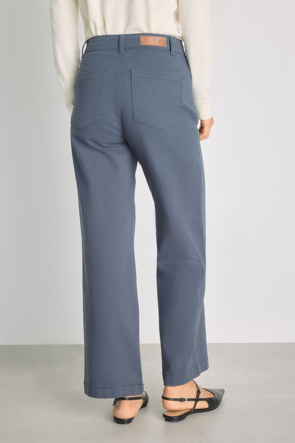 Milano Pantal&oacute;n ancho Navy