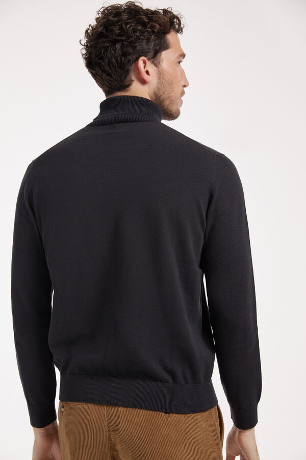Fifty Outlet Jersey cuello vuelto Negro