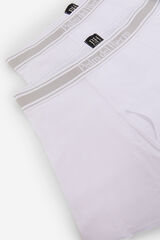 Fifty Outlet Pack 2 boxer basicos Blanco