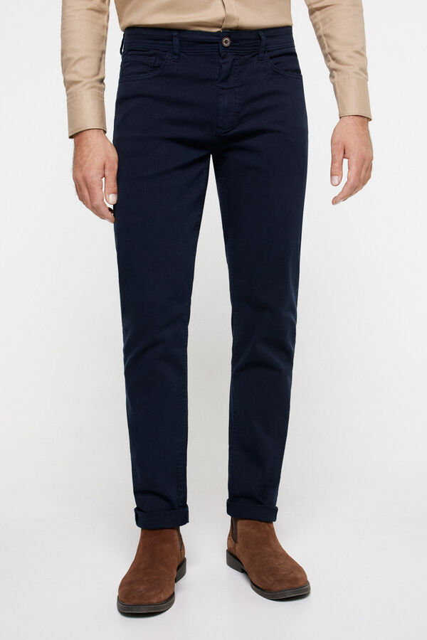 Fifty Outlet Pantalón 5 bolsillos PdH Navy