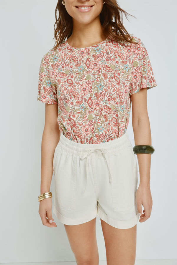 Milano T-shirt estampada de manga curta Multicolor