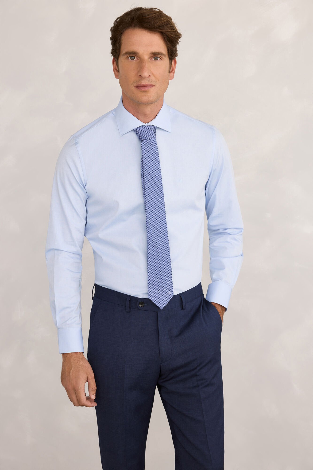 Pedro del Hierro Camisa social Pinpoint