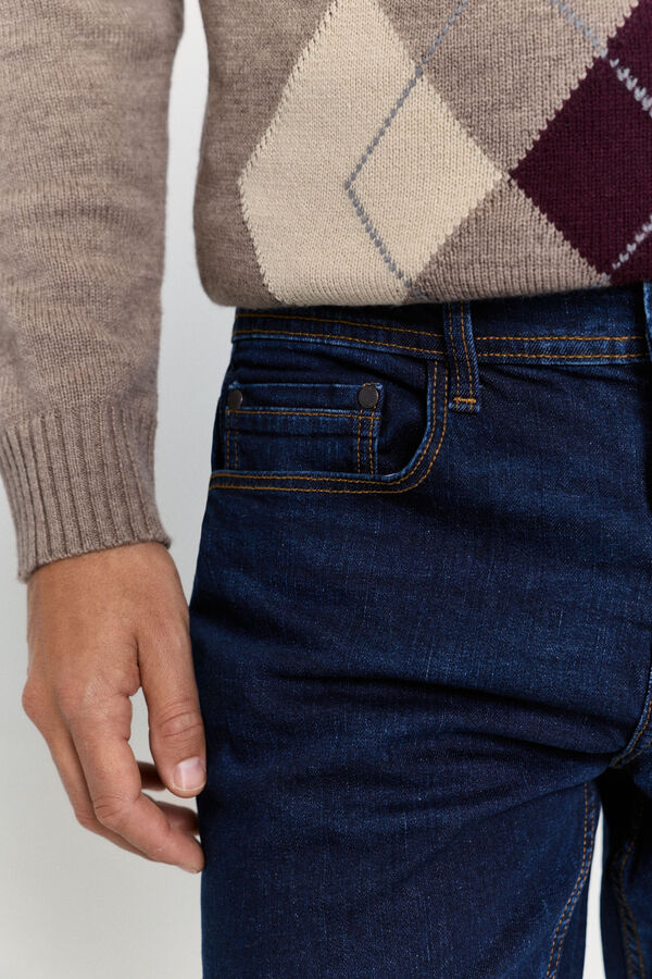 Pedro del Hierro Pantalón vaquero slim fit Azul