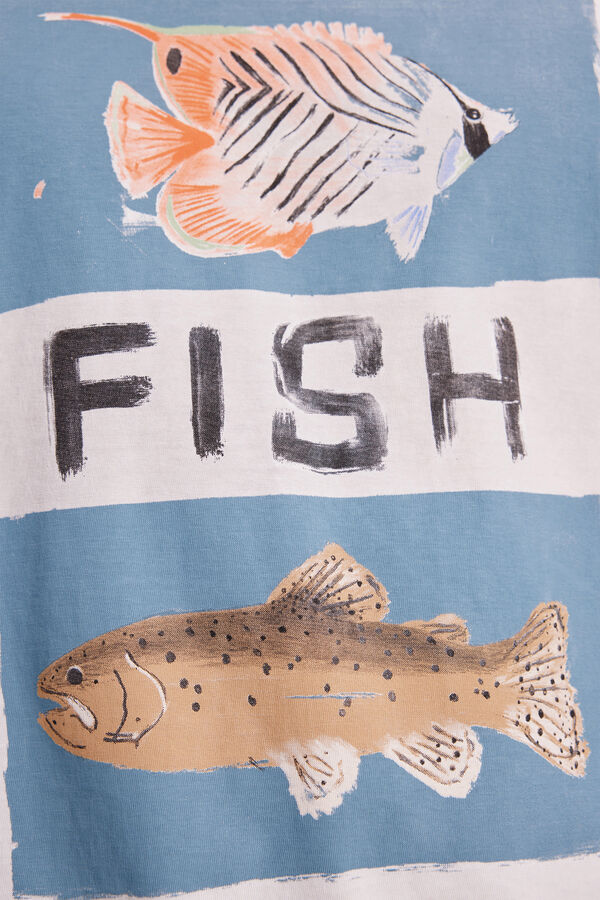 Milano Camiseta Estampada Blanco