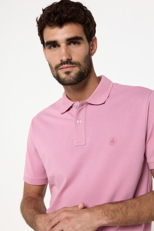 Fifty Outlet Polo básico Springfield Granate