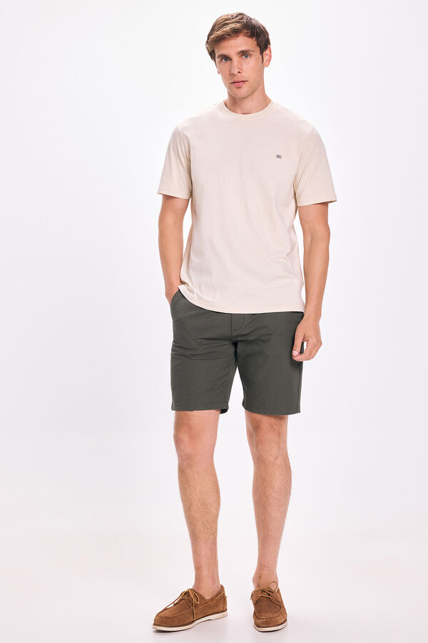 Pedro del Hierro Camiseta B&aacute;sica PDH Beige