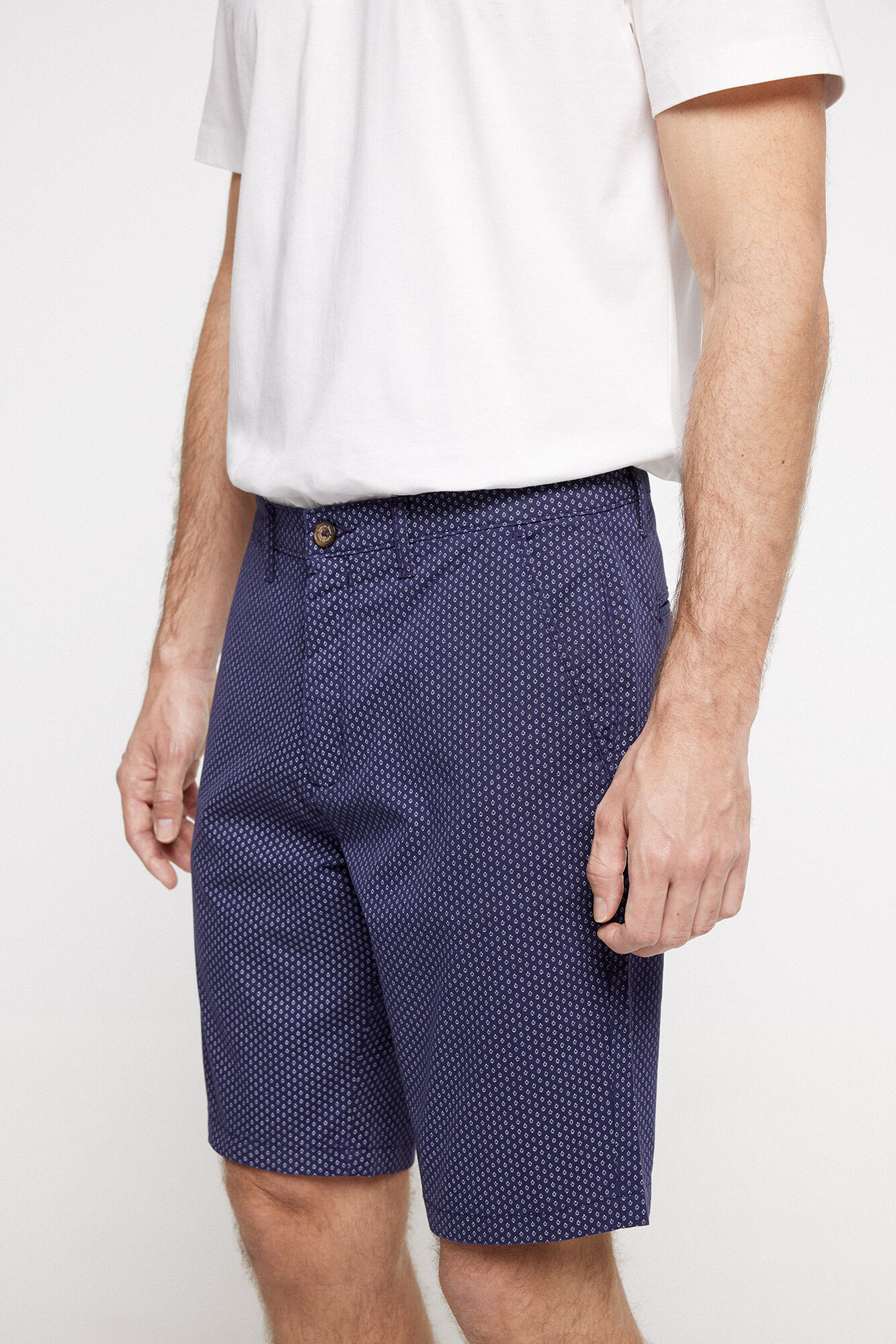 Pedro del Hierro Bermuda Micro estampada